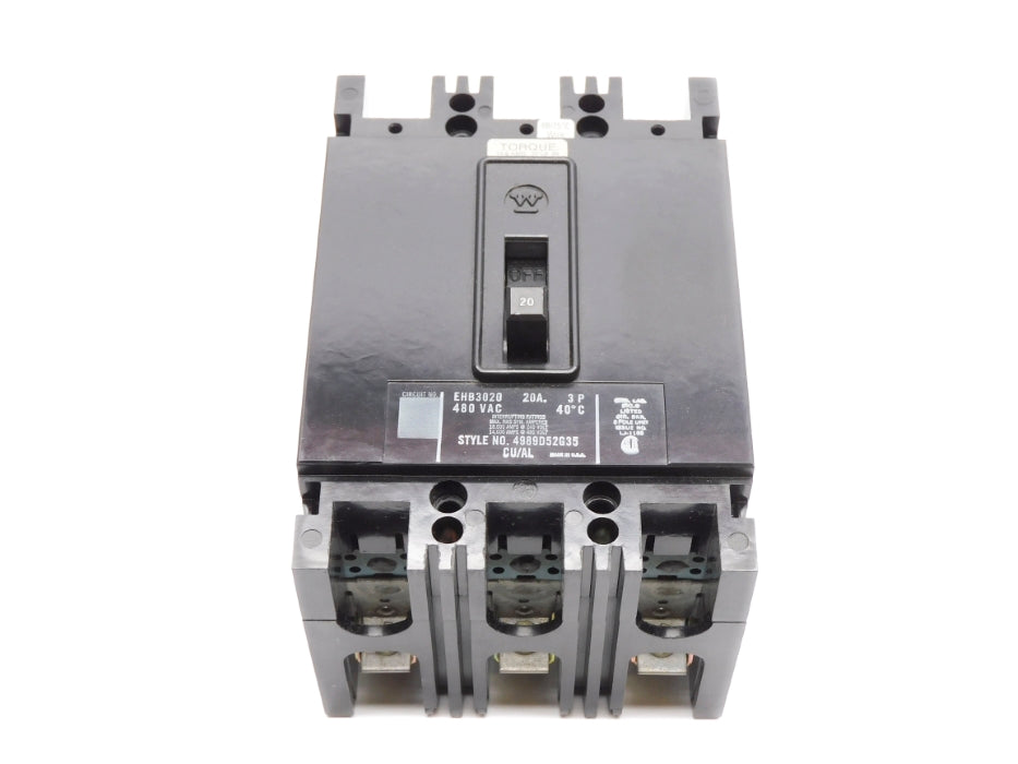 CUTLER HAMMER EHB3020 20A 480VAC NSMP