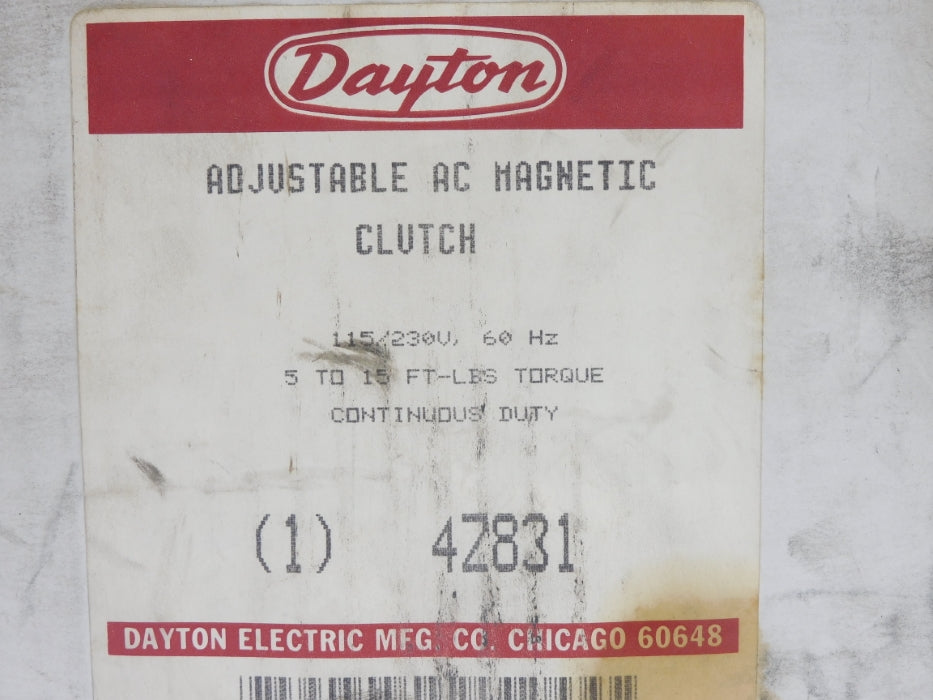 DAYTON 4Z831 NSMP
