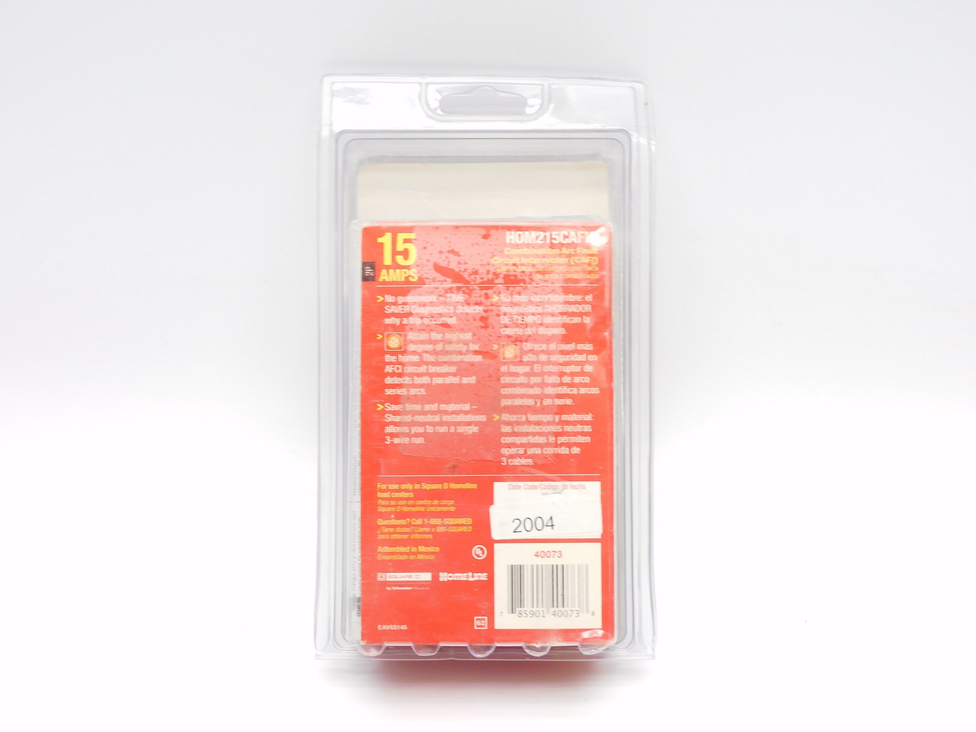 SQUARE D HOM215CAFIC 120/240VAC 15A NSMP