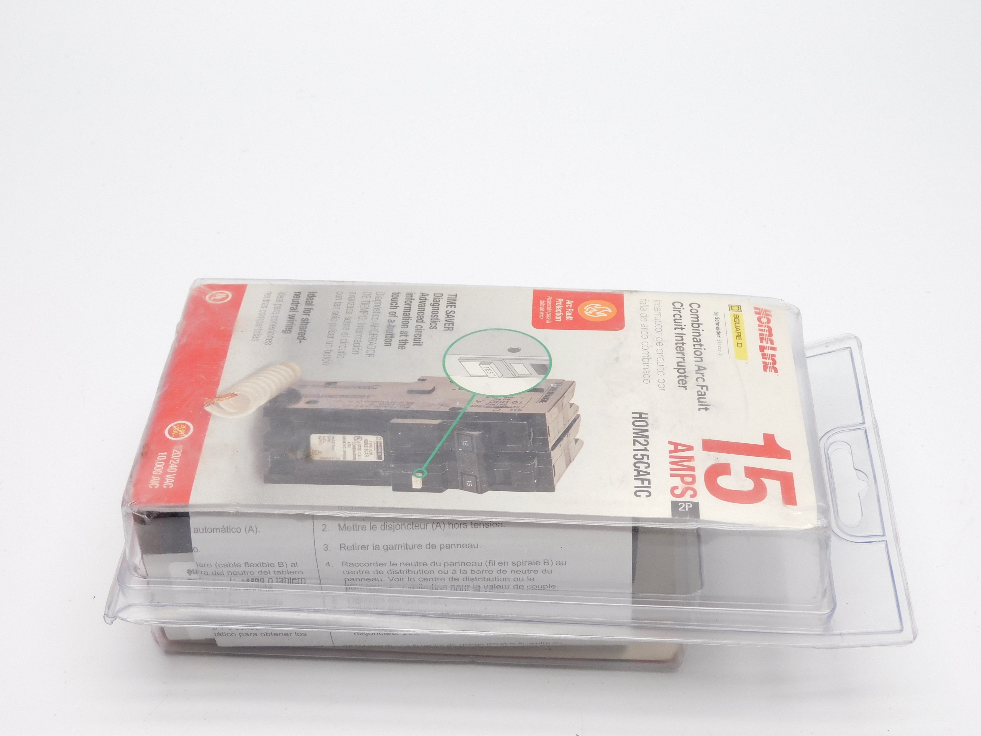 SQUARE D HOM215CAFIC 120/240VAC 15A NSMP