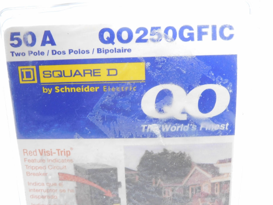 SQUARE D QO250GFIC 120/240V 50A NSMP