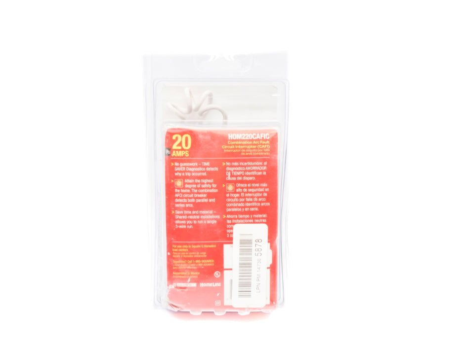 SQUARE D HOM220CAFIC 20A 120/240VAC NSMP