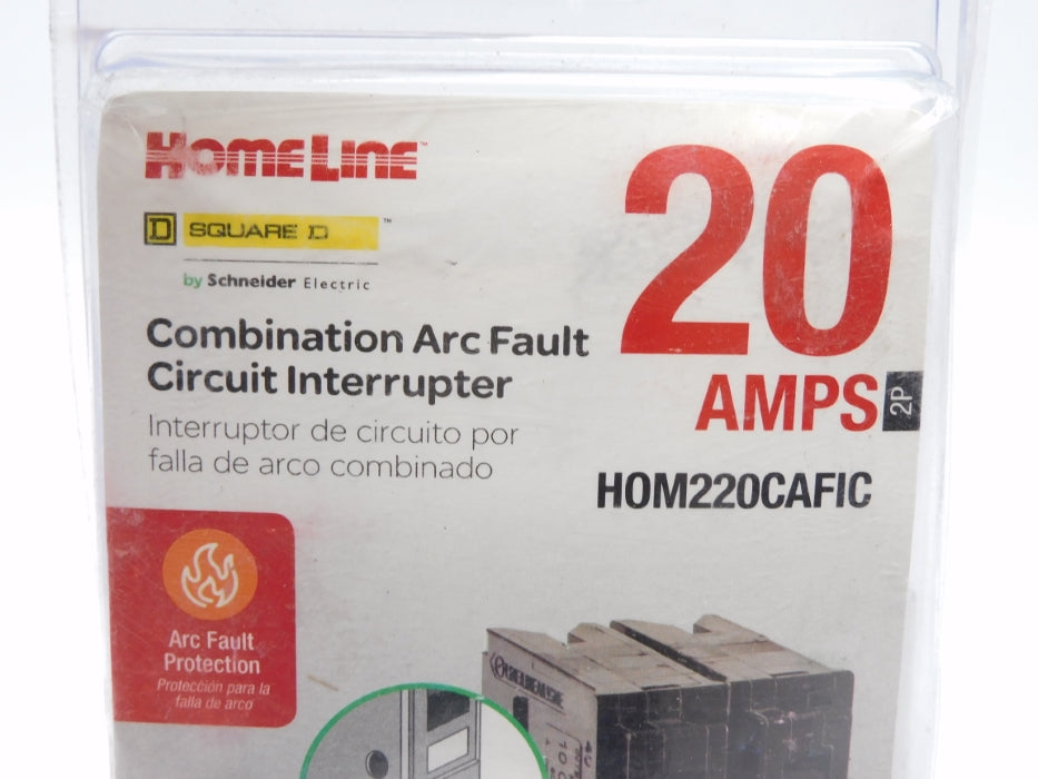 SQUARE D HOM220CAFIC 20A 120/240VAC NSMP