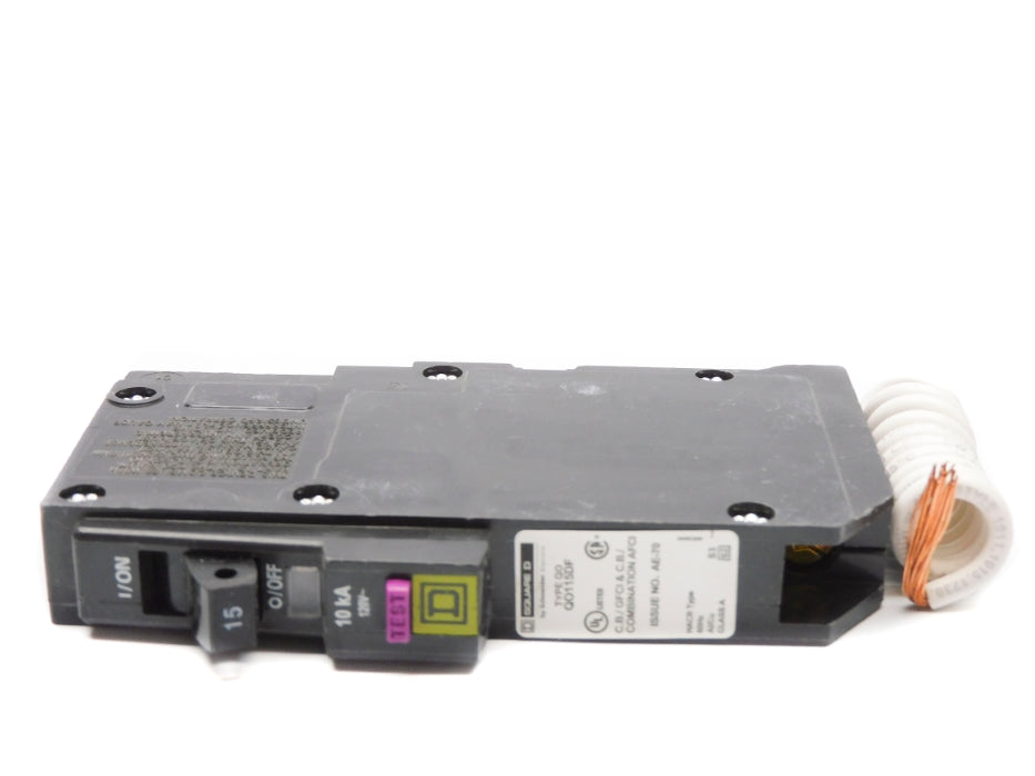 SQUARE D QO115DF 120V 15A NSMP
