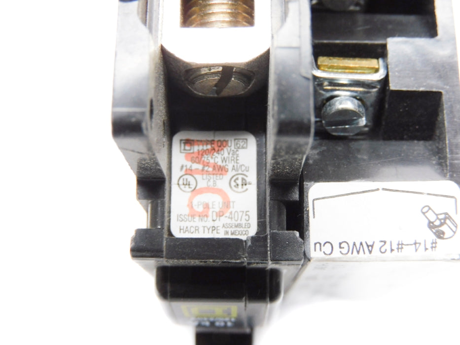 SQUARE D QOU1101021 10A 120/240V NSMP