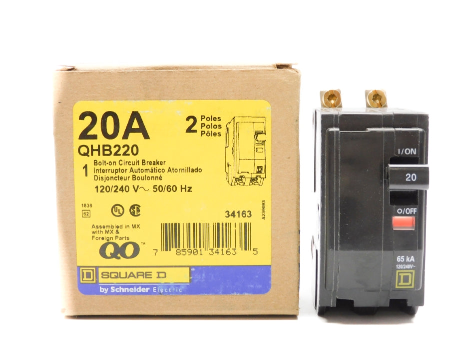 SQUARE D QHB220 20A 120/240V NSMP