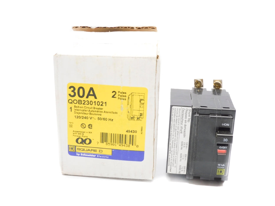 SQUARE D QOB2301021 120/240V 30A NSMP
