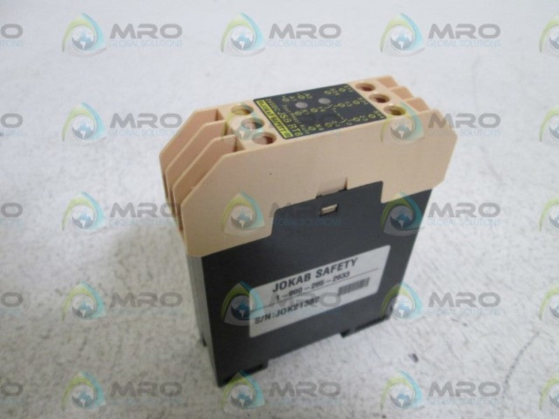 JOKAB 24VDC SAFETY RELAY JSBRT8 *NEW NO BOX *
