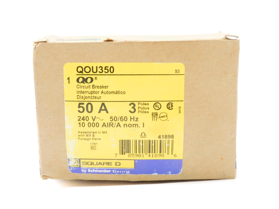 SQUARE D QOU350 240V 50A NSMP