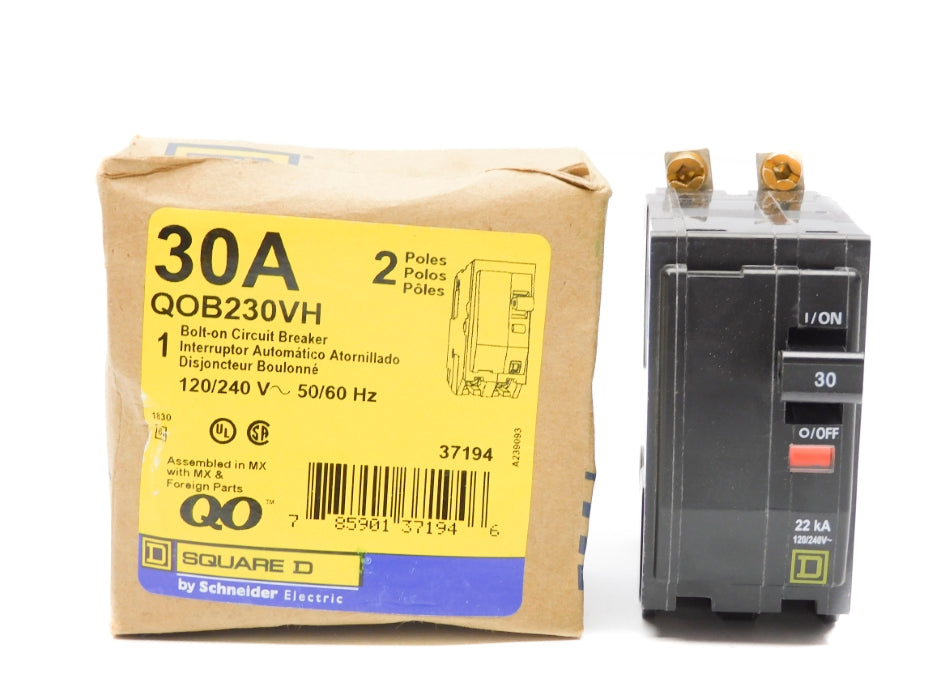 SQUARE D QOB230VH 30A 120/240V NSMP