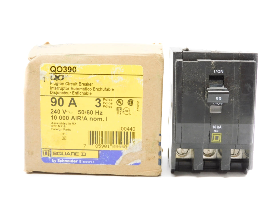 SQUARE D QO390 240V 90A NSMP
