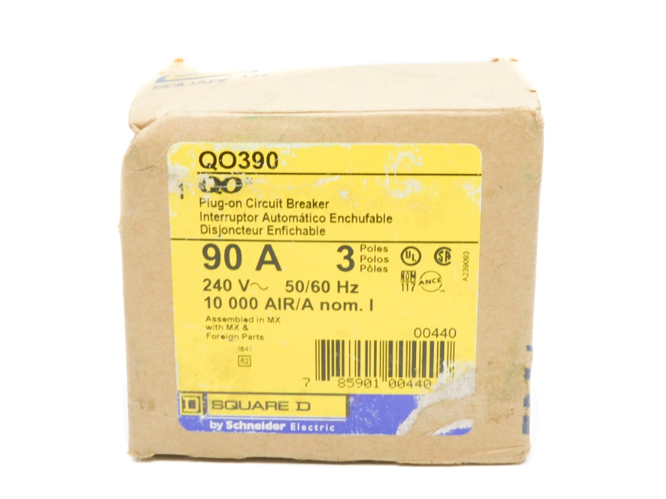 SQUARE D QO390 240V 90A NSMP