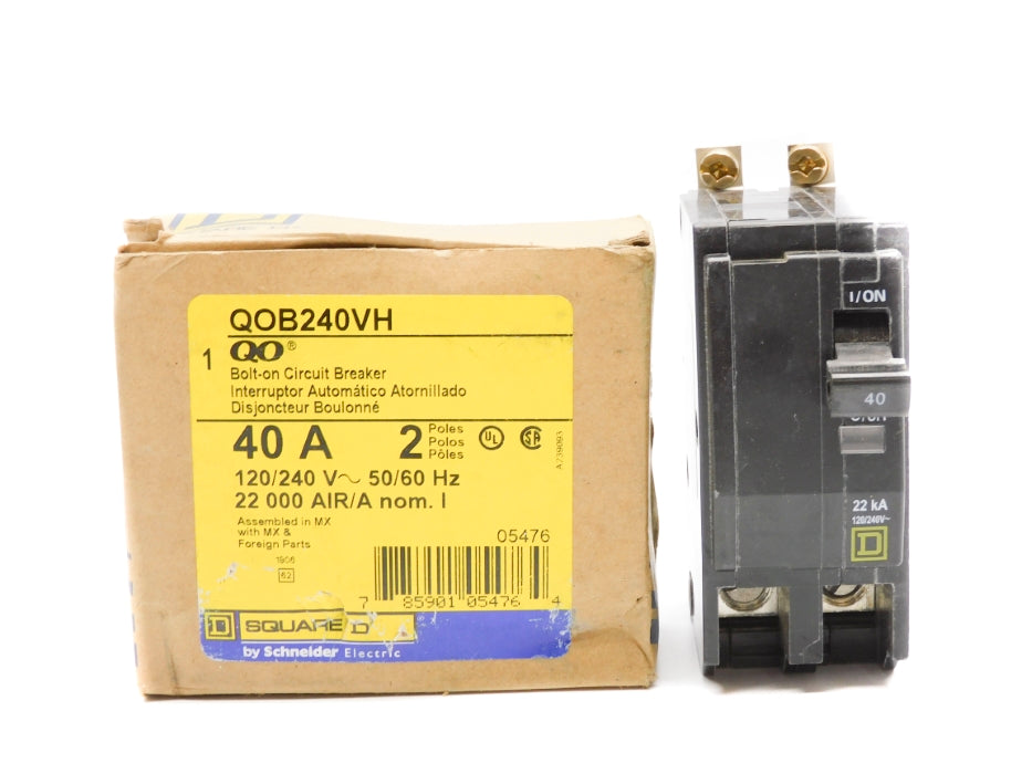 SQUARE D QOB240VH 40A 120/240V NSMP