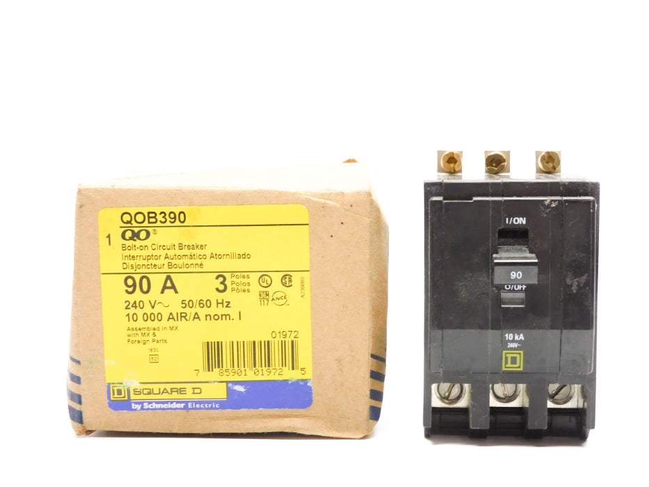 SQUARE D QOB390 90A 240V NSMP