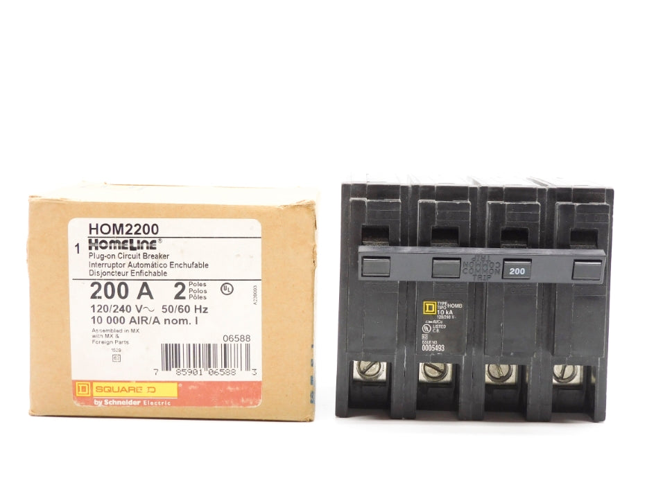 SQUARE D HOM2200 200A 120/240V NSMP