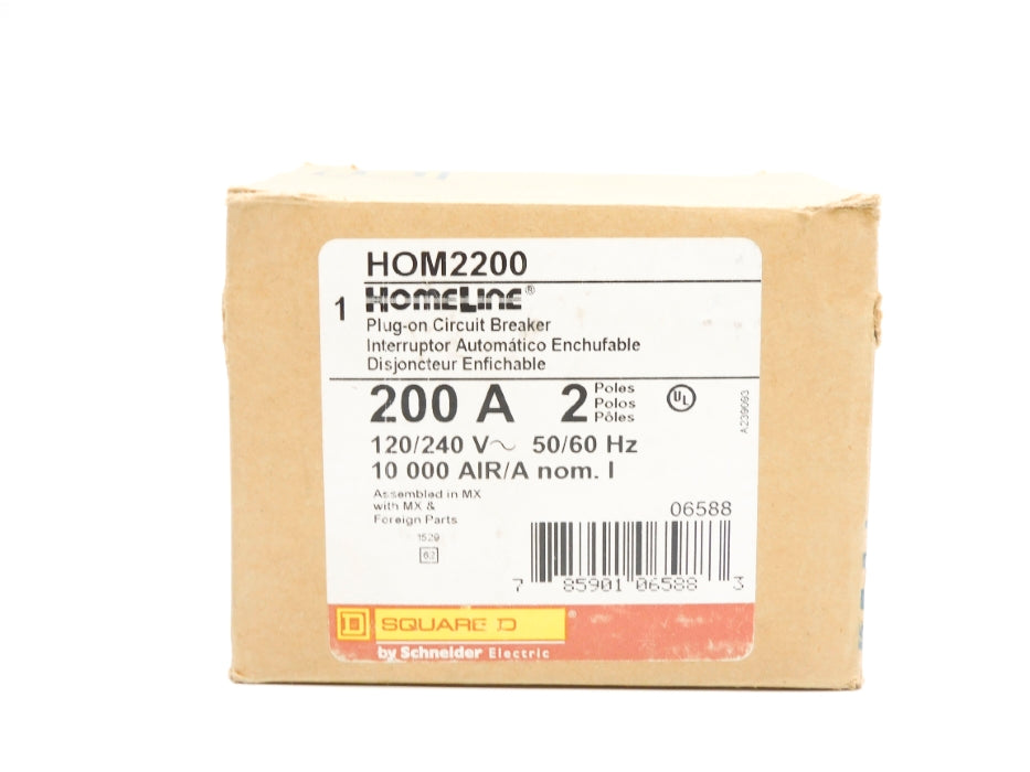 SQUARE D HOM2200 200A 120/240V NSMP