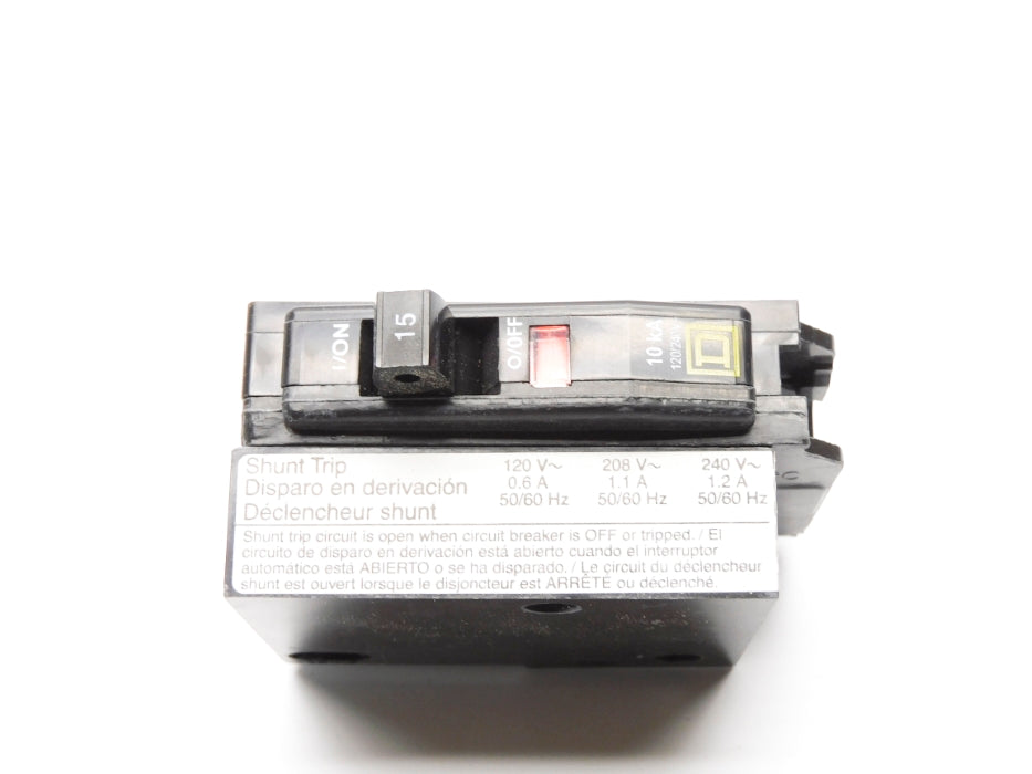 SQUARE D QO1151021 15A 120/240V NSMP
