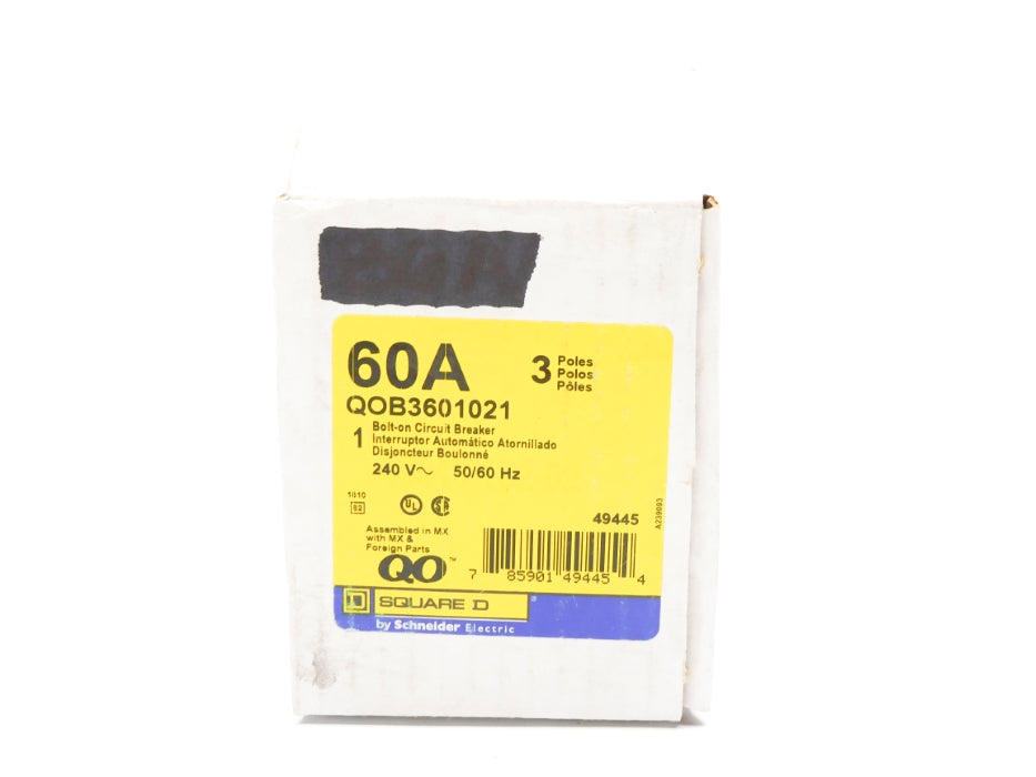 SQUARE D QOB3601021 60A 240V NSMP