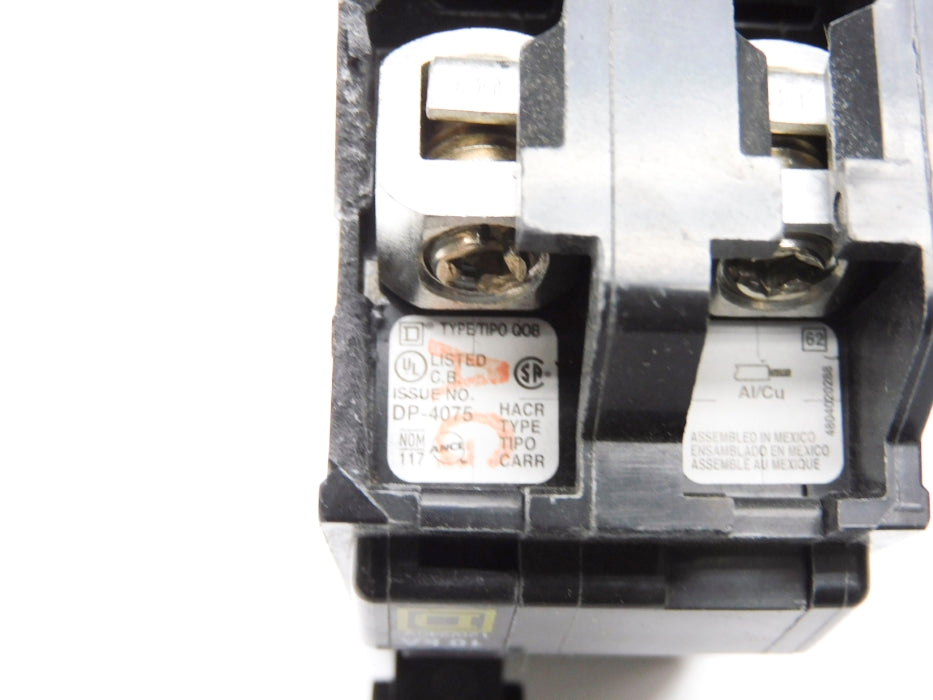 SQUARE D QOB240 40A 120/240V (AS PICTURED) NSMP