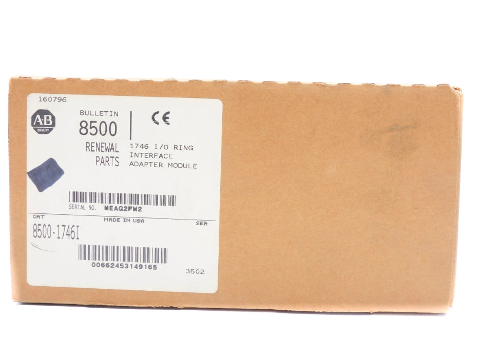 INDUSTRIAL SPARE PART 8500-1746I NSMP