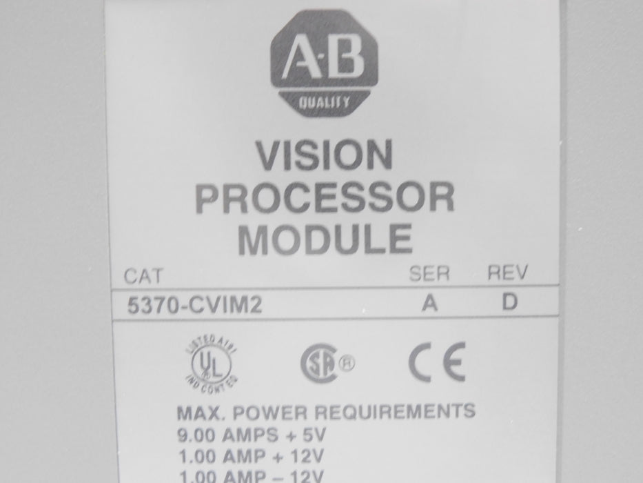 INDUSTRIAL SPARE PART 5370-CVIM2 SER. A (BR/WH) NUPI