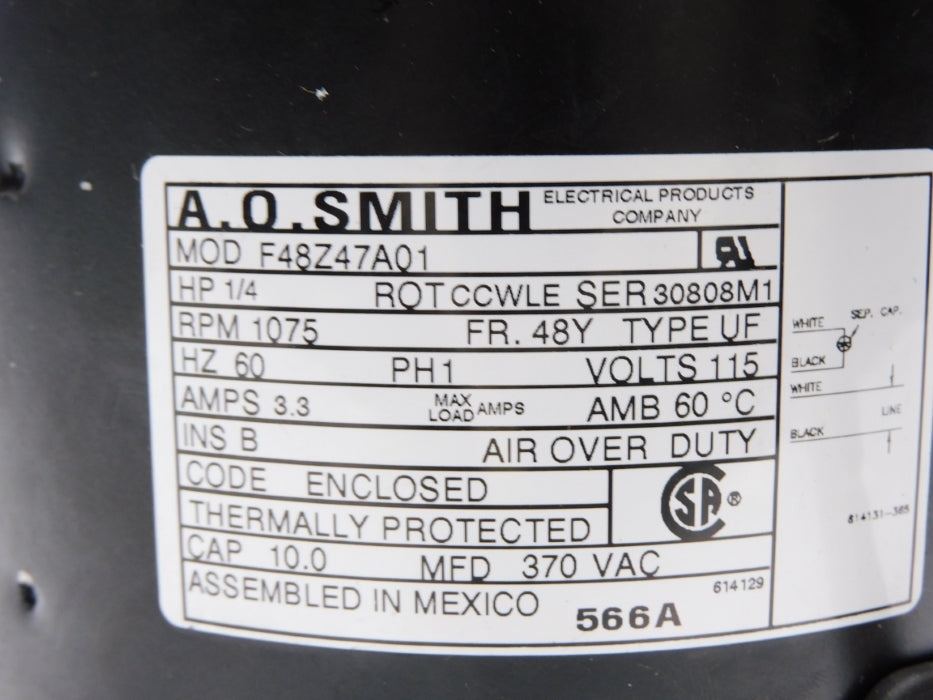 AO SMITH F48Z47ZA01 566A NSMP
