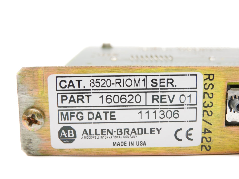 INDUSTRIAL SPARE PART 8520-RIOM1 (BR/WH) REMAN