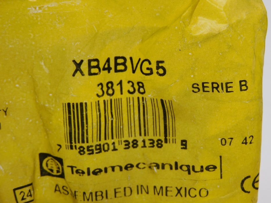 TELEMECANIQUE XB4BVG5 NSMP