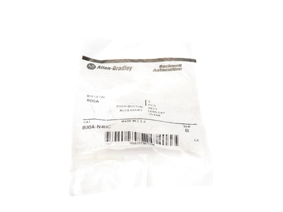 ALLEN BRADLEY 800A-N40C SER. B (PKG OF 5) NSMP