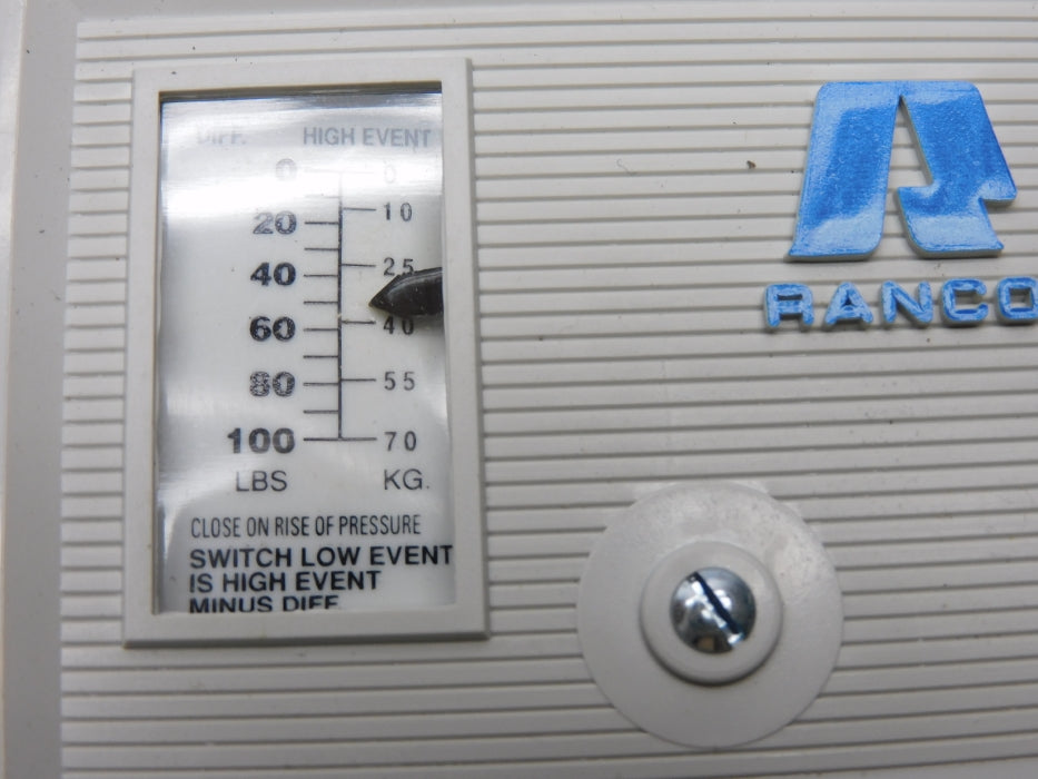 RANCO 016-261 10"VAC-100PSIG NSMP