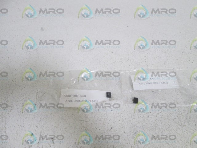 LOT OF 2 FANUC FUSE A03B-0807-K101 *NEW IN BAG*
