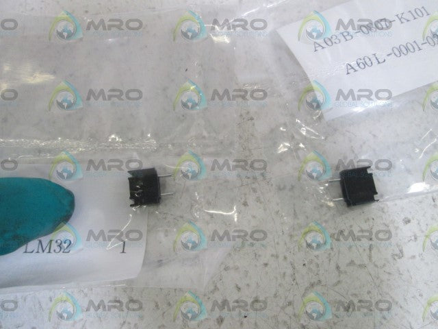 LOT OF 2 FANUC FUSE A03B-0807-K101 *NEW IN BAG*