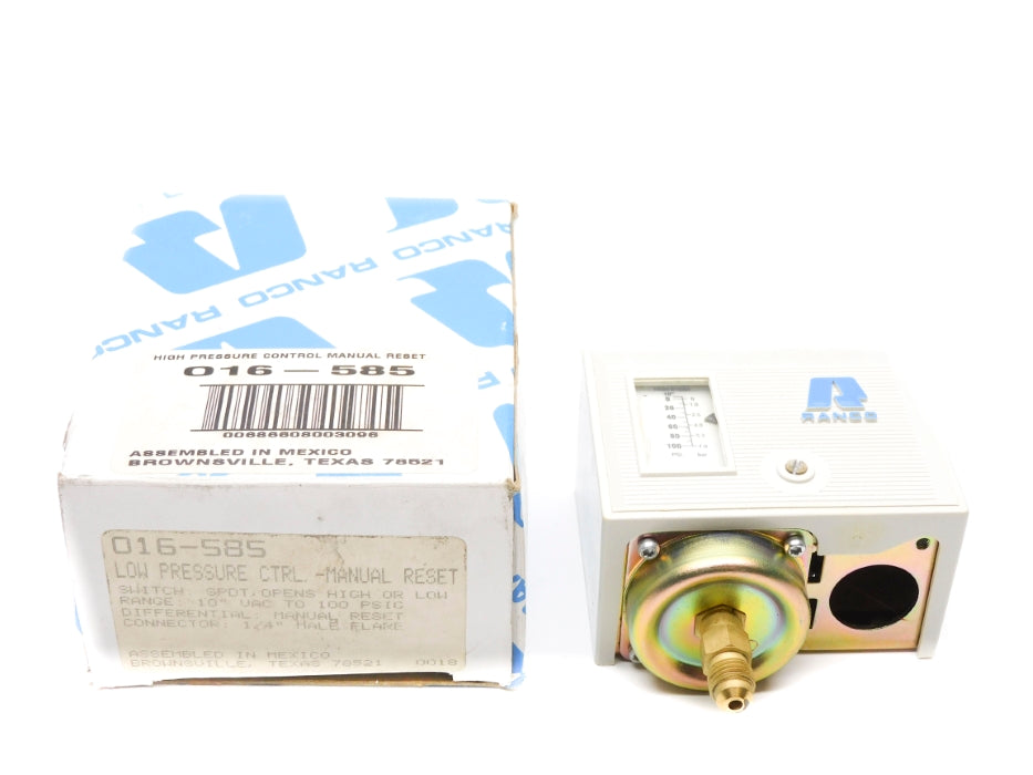 RANCO 016-585 10"VAC-100PSIG NSMP