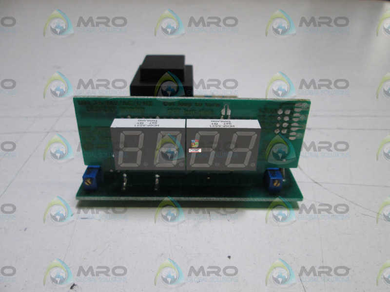 TEXMATE DISPLAY BOARD  UM 35/MV/AC/I/HZ *USED*