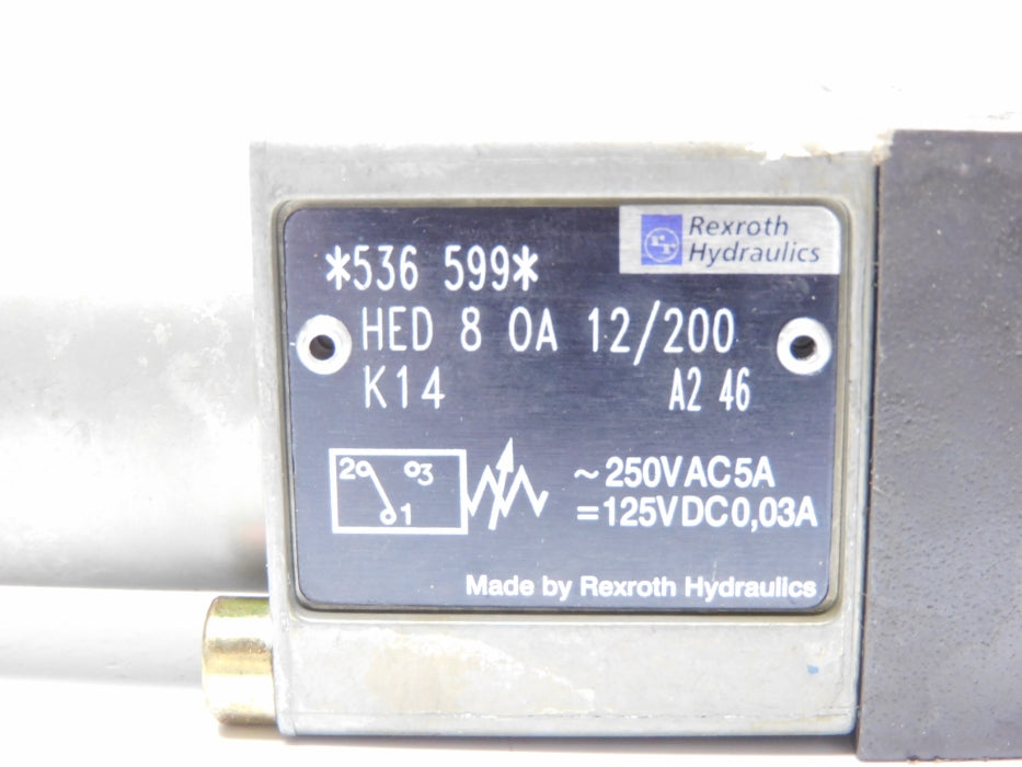 REXROTH HED80A12/200K14 NSNP