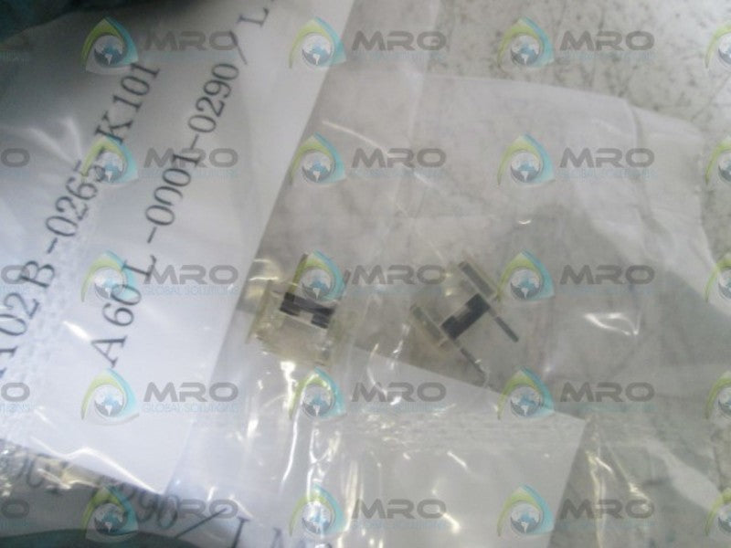 LOT OF 2 FANUC FUSE A02B-0265-K101 *NEW IN FACTORY BAG*