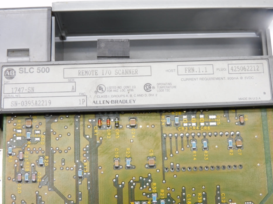 ALLEN BRADLEY 1747-SN SER. A F/W 1.1 (AS PICTURED) UNMP