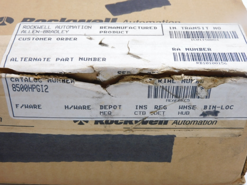 INDUSTRIAL SPARE PART 8500-HPGI2 REMAN