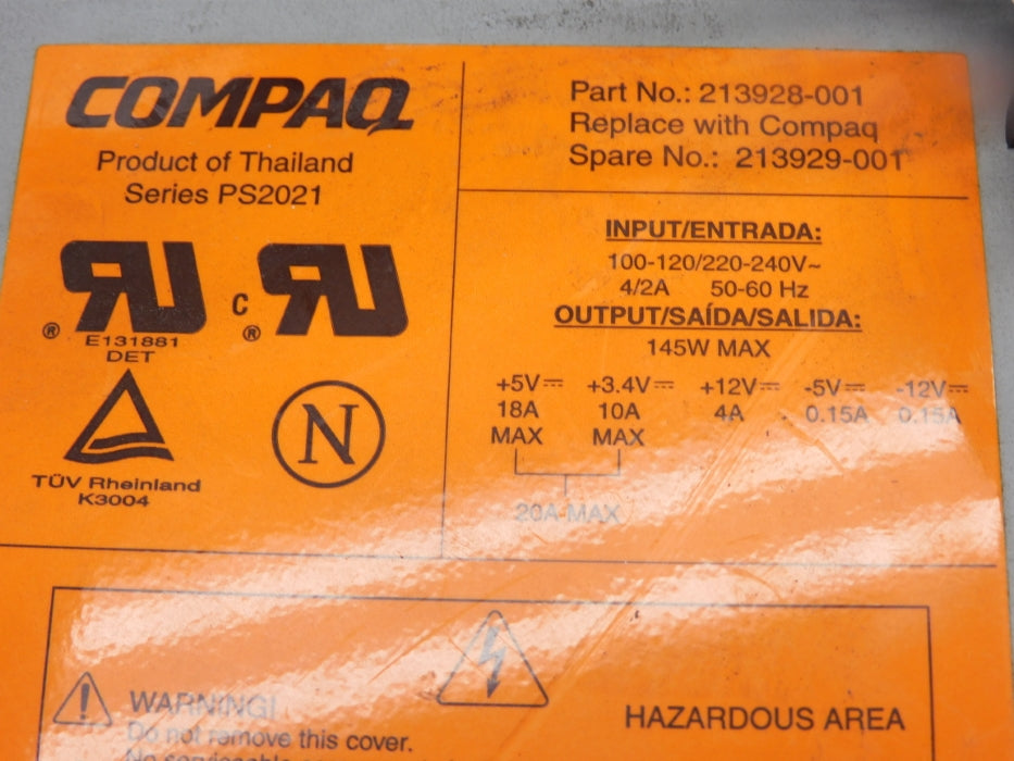 COMPAQ 213928-001 UNMP