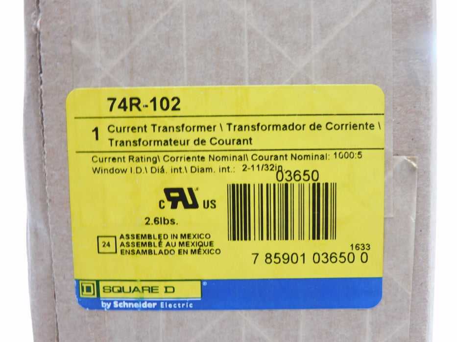SQUARE D 74R102 NSFS