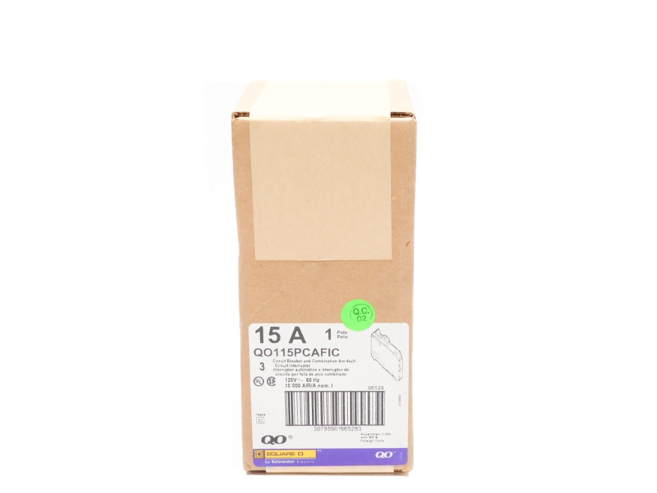 SQUARE D QO115PCAFIC 15A 120V (PKG OF 3) NSFS