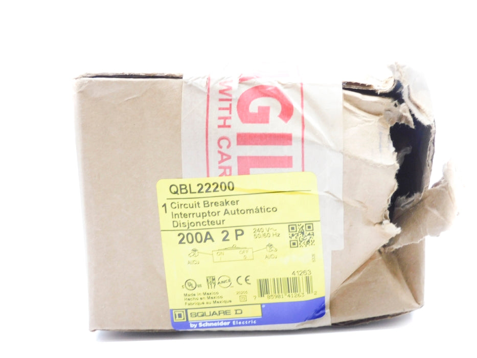 SQUARE D QBL22200 200A 240V NSFS