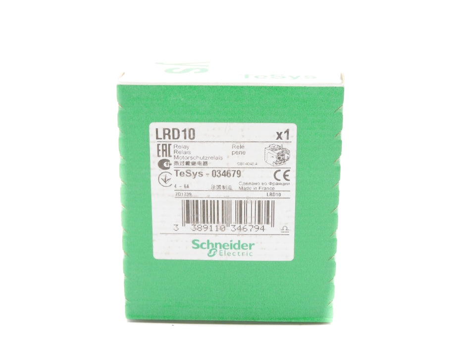 SCHNEIDER ELECTRIC LRD10 4-6A NSFS