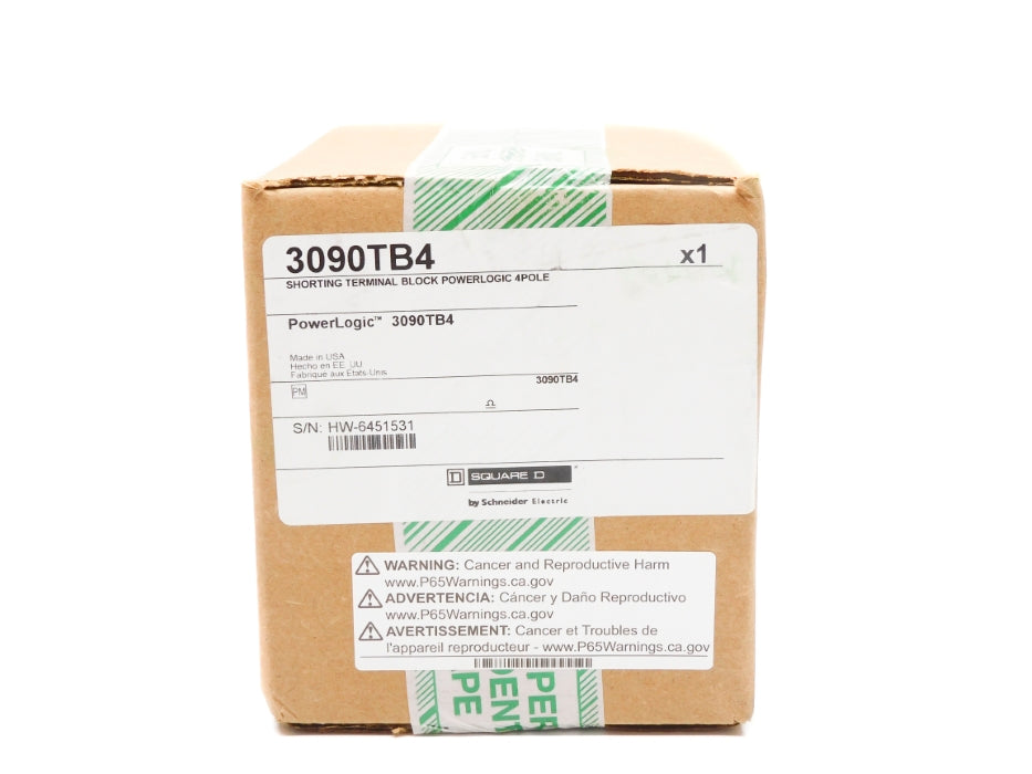 SQUARE D 3090TB4 NEW IN SQUARE D FACTORY PACKAGE NSMP