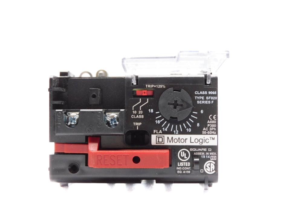 SQUARE D 9065SF020 SER. F 3-9A NSMP