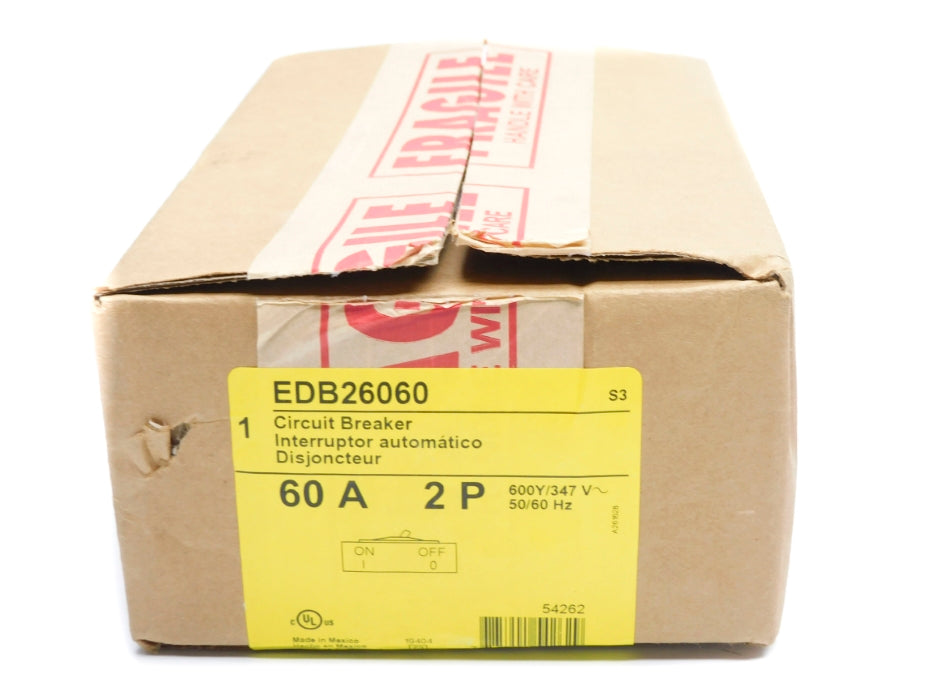 SQUARE D EDB26060 60A 600/347V NSMP