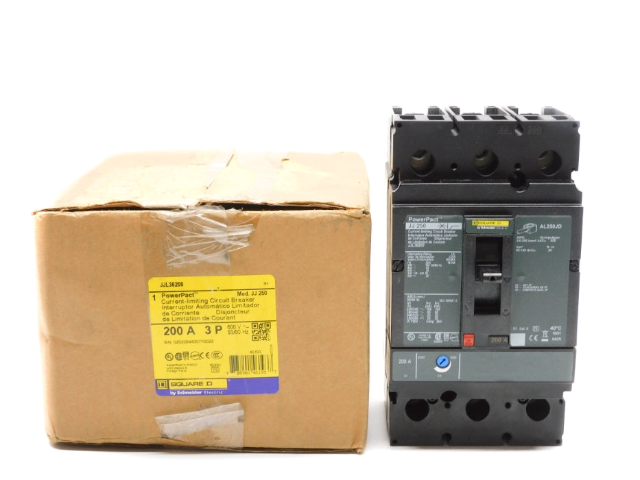 SQUARE D JJL36200 200A 600V NSMP