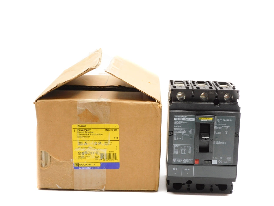 SQUARE D HGL36030 30A 600V NSMP