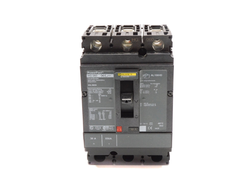 SQUARE D HGL36030 30A 600V NSMP