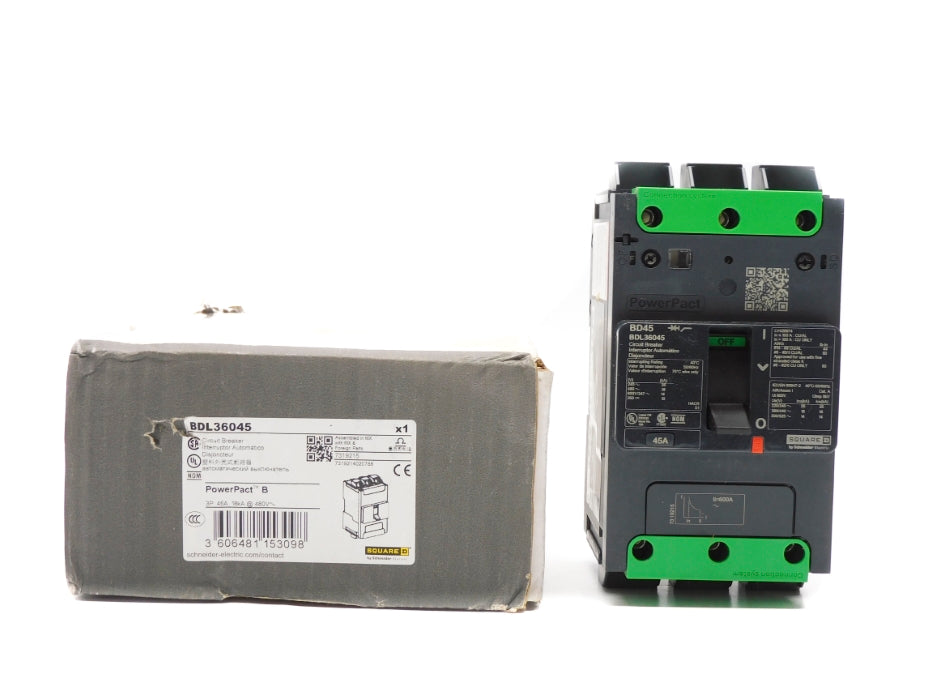 SQUARE D BDL36045 45A 480V NSMP
